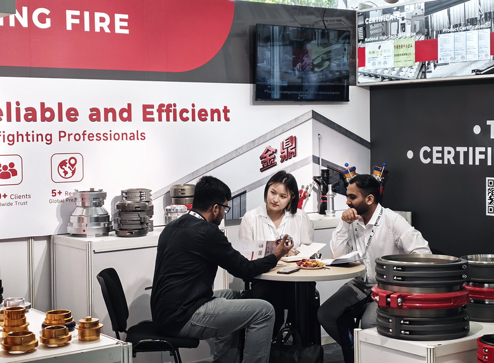 Jiangsu Jinding Fire Protection Technology Co., Ltd le Taispeántas ag INTERSCHUTZ 2026